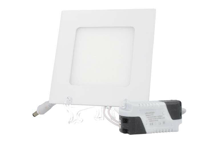 Faretto Pannello Led Da Incasso Quadrato 3W Bianco Neutro 85x85mm SKU-6296