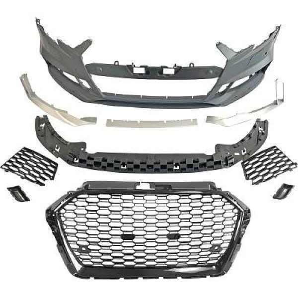 PARAURTI SPORTIVO ANTERIORE. A3, 16-20 LOOK RACING,