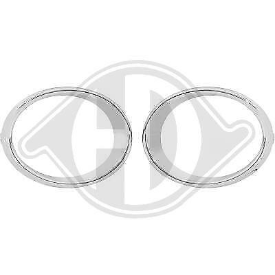 Coppia anelli cromati fendinebbia KADJAR 15 - 19 destro e sinistro