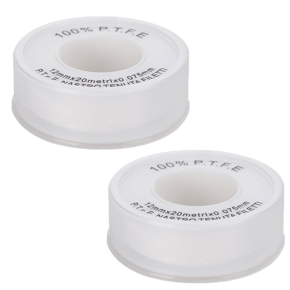 2 Pezzi Nastro Sigillante if PTFE per Riparazione Tubi Rubinetti Valvole