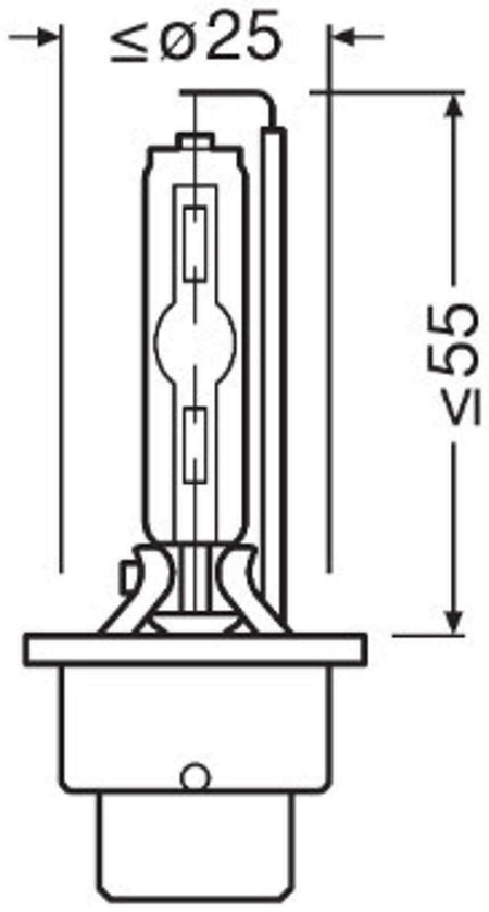 Coppia Lampada Lampadina FARI OSRAM XENARC COOL BLUE INTENSE D4S next generation