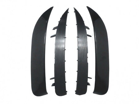 Paraurti posteriore Splitter Alette Alette di ventilazione laterali Flics adatt