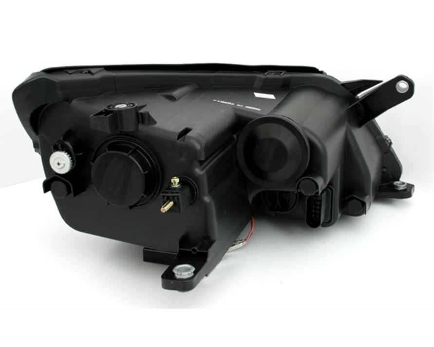 Coppia Fari Fanali Anteriori Tuning CCFL Angel Eyes Fari TIGUAN 2007-2011