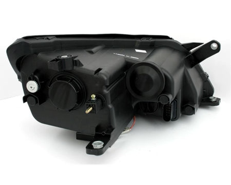 Coppia Fari Fanali Anteriori Tuning CCFL Angel Eyes Fari TIGUAN 2007-2011