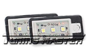 Luci Targa a LED Specifiche per A4 B6 / B7 00->08