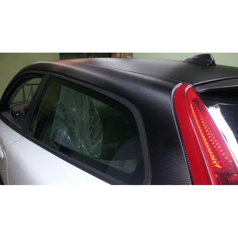 Pellicola Wrapping Carbon 50x75 cm Adesiva pretagliata look