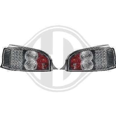 Coppia set Fanali Fari posteriori LED tuning Saxo 1996-> fondo Nero