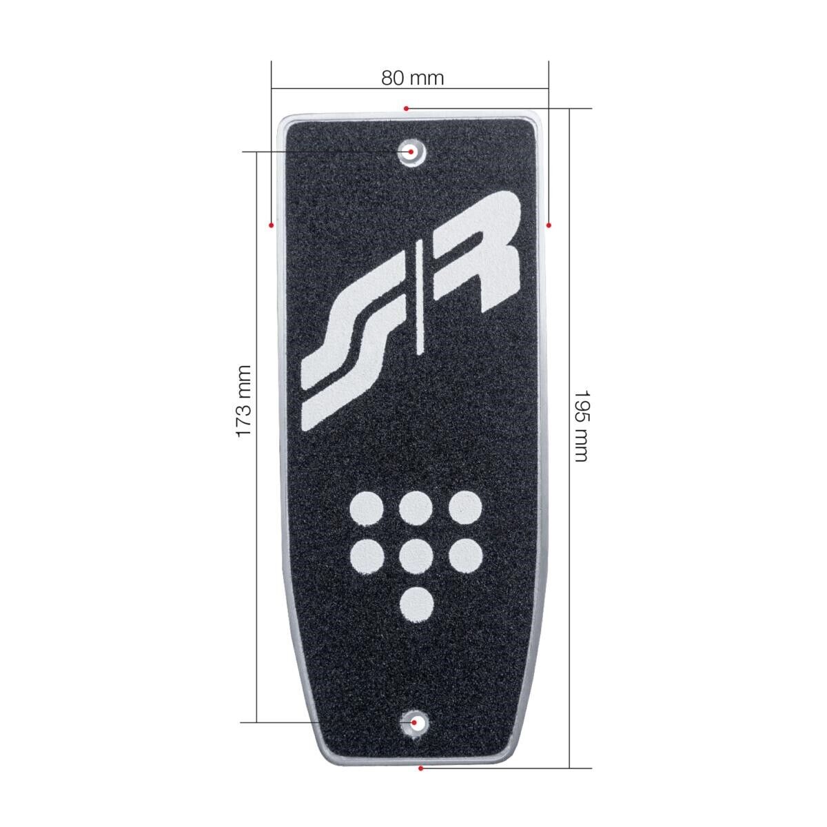 Pedana anti slip universale superficie antiscivolo fissaggio con biadesivo o