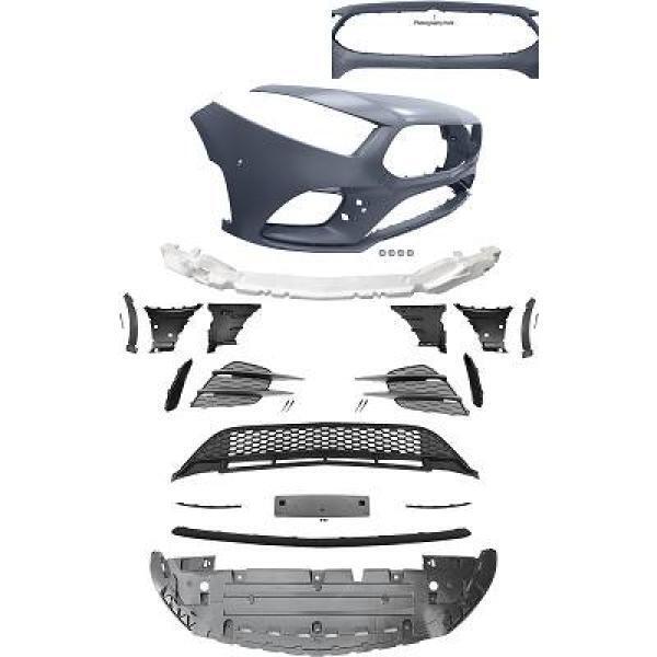 PARAURTI ANTERIORE W177/V177, SPORTIVO 18-   LOOK