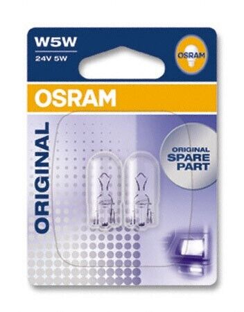 OSRAM 2845-02B W2,1x9,5d 24V 5W W5W