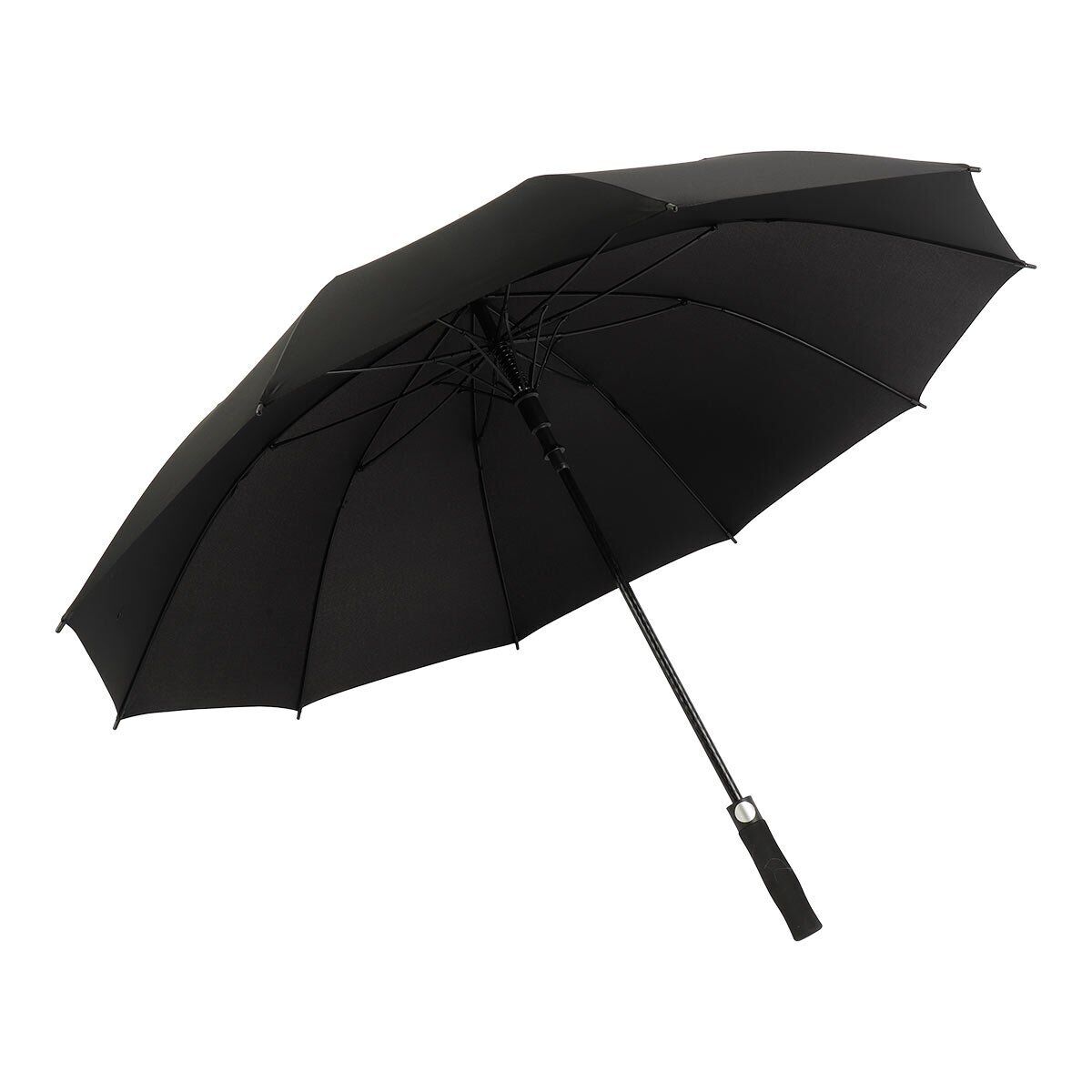 Ombrello Lungo Golf Robusto Antivento 10 Stecche Apertura Automatico e Chiusura