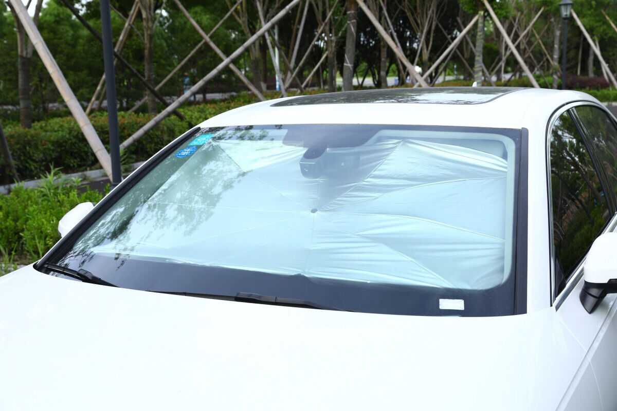 Ombrello Parasole Auto per Parabrezza Taglia Piccola 125X65cm <ul><li>Efficace