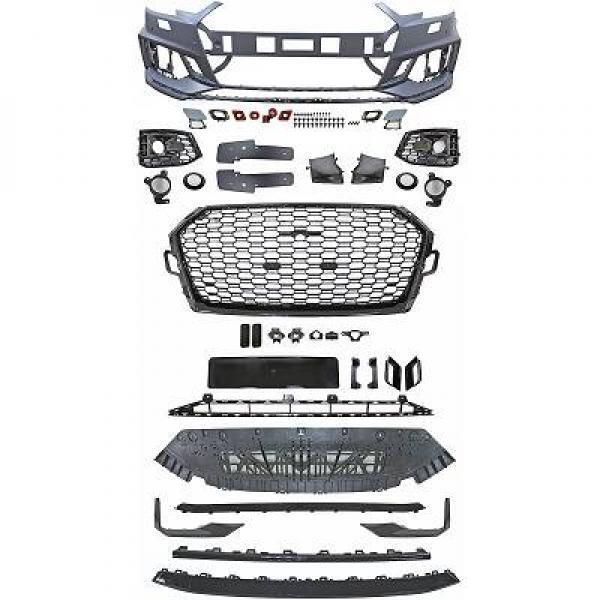 PARAURTI SPORTIVO ANTERIORE. A4, 15-19 LOOK RACING,