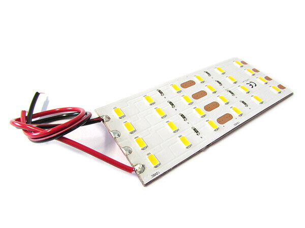 Pannello Plafoniera Led Flessibile 12V 8W Bianco Caldo 10cm Per Luci Abitacolo
