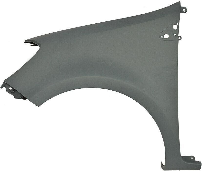 Parafango destro CLIO 05-12 per 16 pollici materiale plastico verniciabi