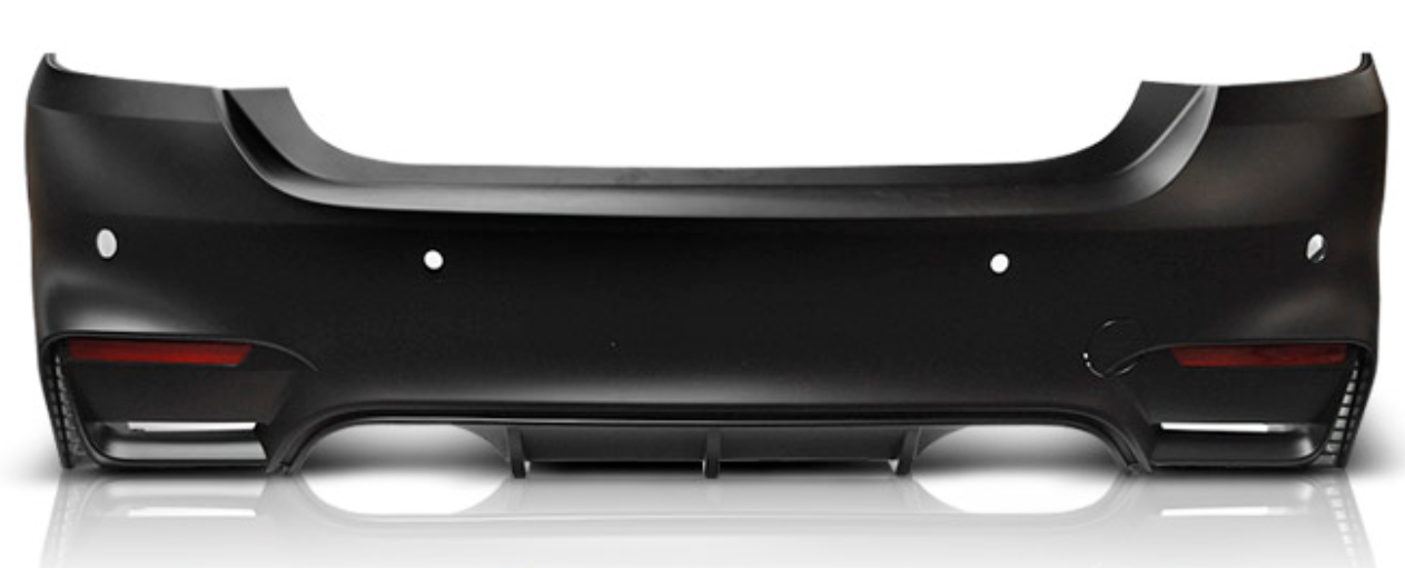 Paraurti Posteriore Tuning Serie 4 F32-F33 da 2013 Fori PDC