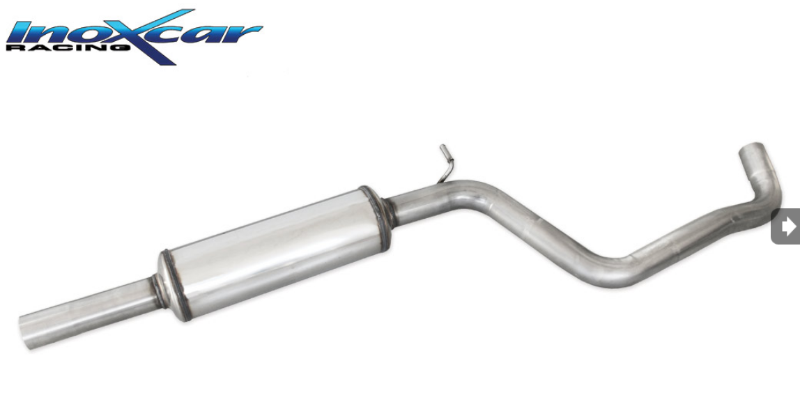 Centrale scarico marmitta Silenziato Omologato GOLF 8 2.0 GTI 245cv 2020 diam 70