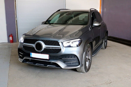 Coppia Set pedane gradini TUNING laterali GLE W167 SUV acciaio ABS