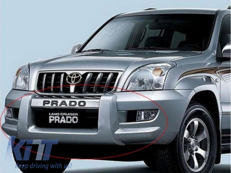 Paraurti Anteriore aggiunta protezione Land Cruiser FJ120 2003 > 2008