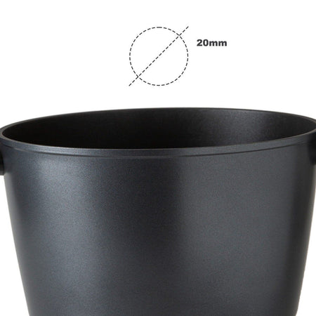 Pentola Alta Induzione Antiaderente Cuocipasta Diametro 20cm Spessore 4mm Senza