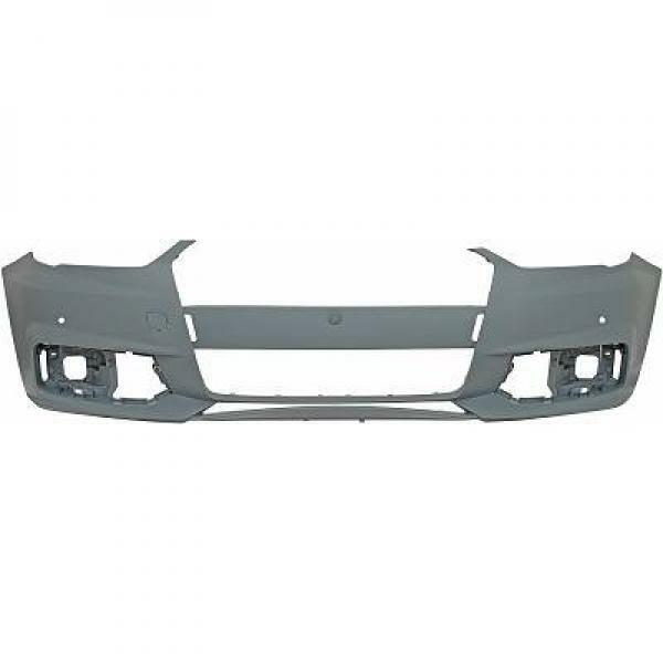 Paraurti anteriore A1 15-18 verniciabile per sensori parcheggio esclusa S-L