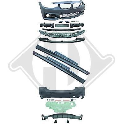 KIT SET ESTETICO TUNING COMPLETO M-LOOK PER SERIE 4 F32 LAVAFARI SENS PARCH