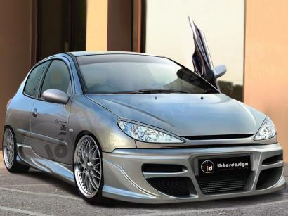 Paraurti anteriore Tuning 'TEKNO' 206 3/5 porte e CC 1998->