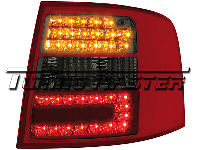 Fari Posteriori LED A6 Wagon 4B 97 ->05 Rossi Fumè