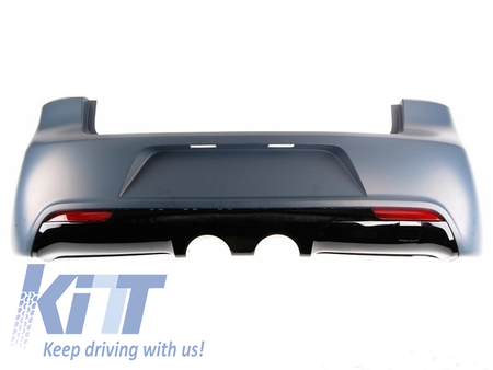 Paraurti posteriore tuning verniciabile Golf VI 6 2008-> look style R20 design