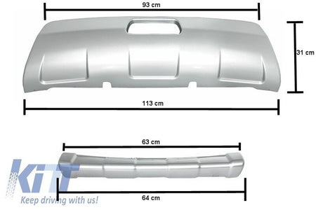Piastre di protezione Off Road QASHQAI (J10) (2007-2010)
