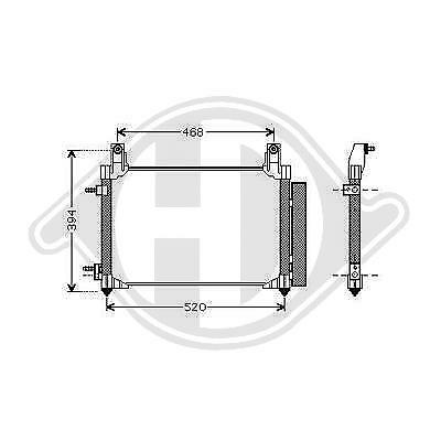 Condensatore clima MATIZ 01/2003