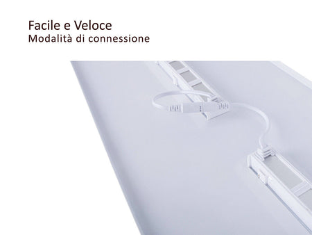 Pannello Led Con Ottica Modulare UGR 16 Bianco Neutro 30W 30X120cm 150LM/W Per