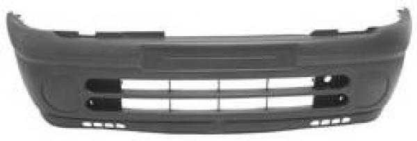 Paraurti anteriore CLIO 98-01 nero con sagome non 2.0 Sport