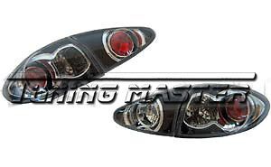 Coppia set Fari fanali tuning posteriori 3D 147 2001 >2005 Neri