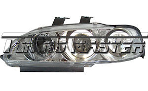 Civic Fari anteriori con 2 anelli Angel Eyes