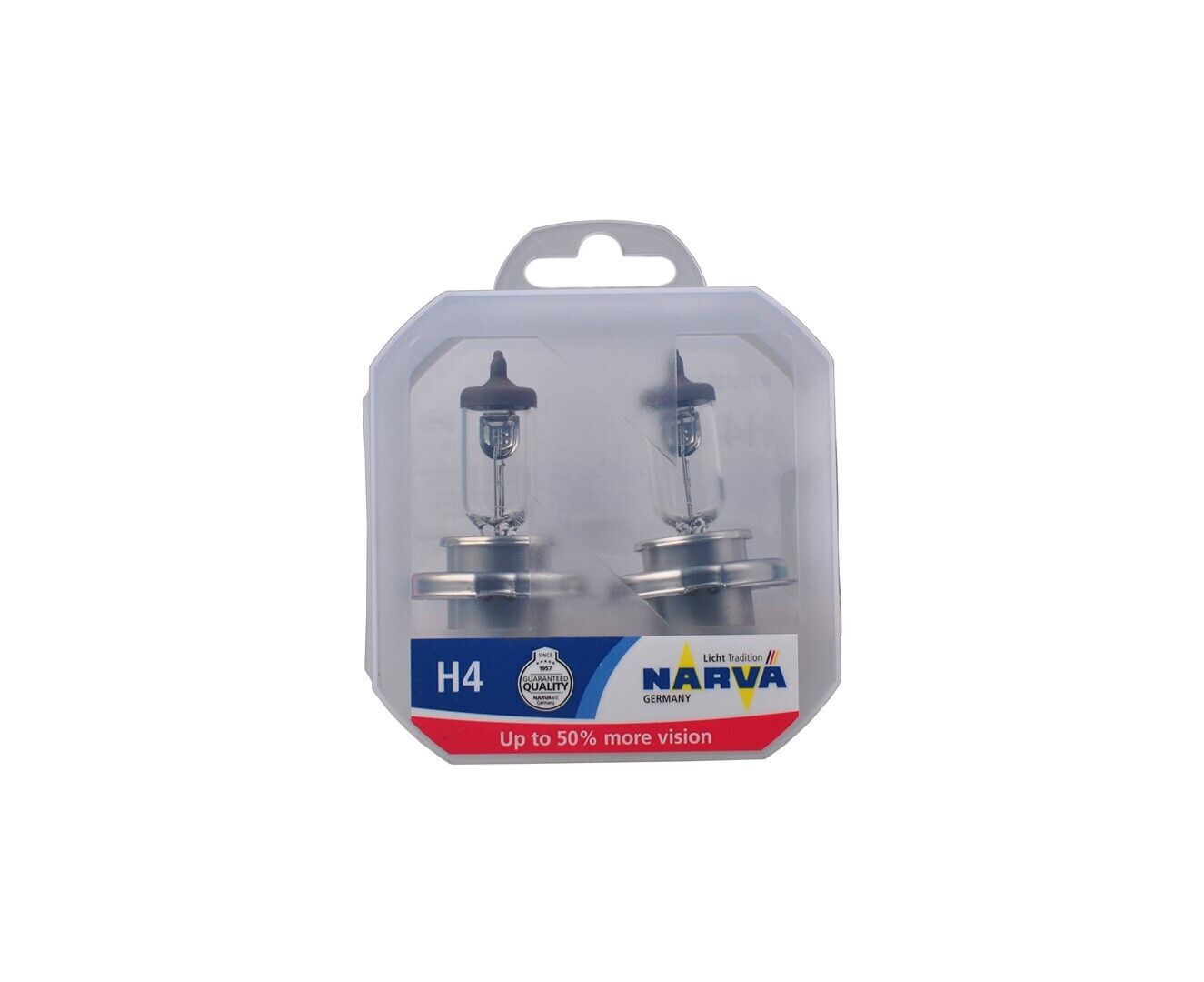 NARVA SET H4 RP50+ P43t 60/55W 12V