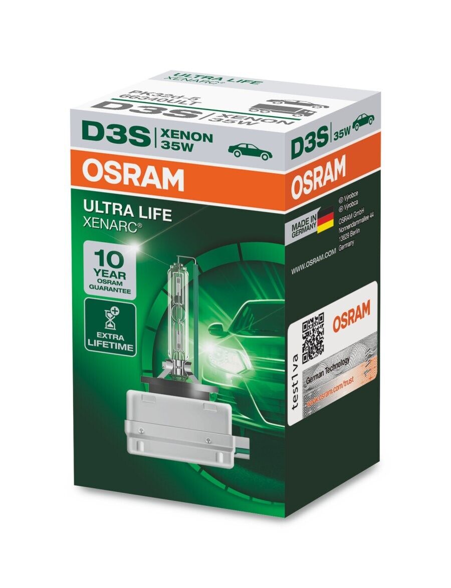 Osram XENARC ULTRA LIFE D3S PK32d-5 V 35W 66340ULT-HCB
