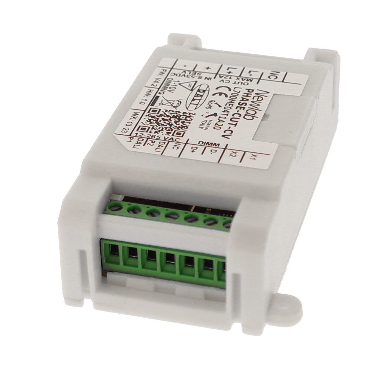 Newlab PHASE-CUT-CV Led Dimmer 12A 12V 24V 48V Ingresso Taglio di Fase Pulsante