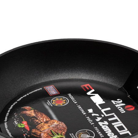 Padella Induzione con Fondo Antiaderente Diametro 24cm Spessore 4mm