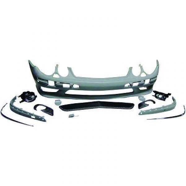 Paraurti sportivo anteriore TUNING Classe E W211 02-06 verniciabile lo