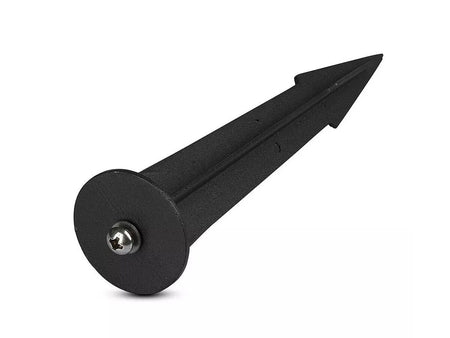 Picchetto in Alluminio per Fari Led Flood Light Colore Nero Modello Piccolo