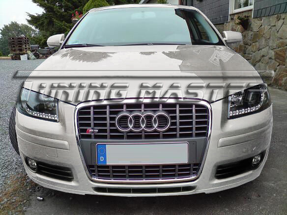 A3 8P 03->08 Fari Anteriori Dayline Diurne daytime devils eye tuning Neri