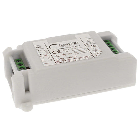 NEWLAB DALI-CC Dimmer Monocanale in Corrente Ingresso DALI PUSH POT 1-10V CC