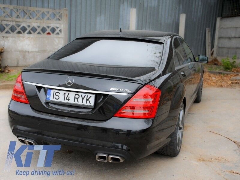 Paraurti Posteriore W221 Classe S (05-11) AMG design con punte sil