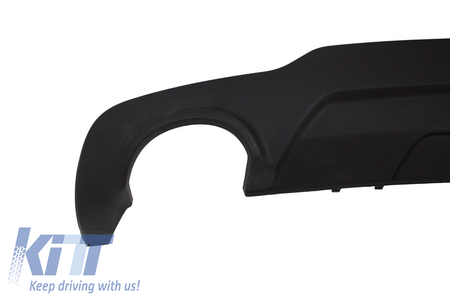 Paraurti Posteriore Doppia uscita singolo diffusore Benz Classe C W204