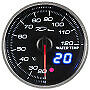 Manometro Strumento 60mm DEPO Racing temperatura acqua refrigerante picco allarm