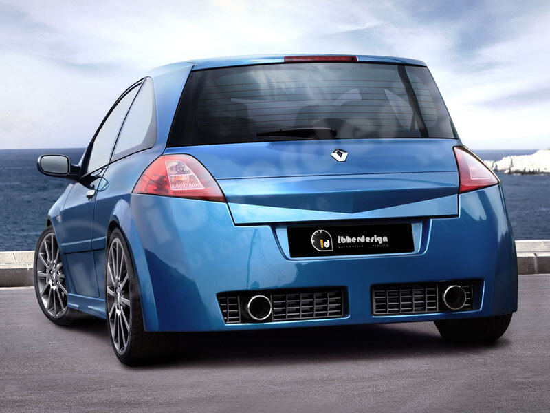 Paraurti posteriore VEGA MEGANE II 2002->2006 3/5 porte (2 volumi)