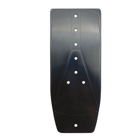 Pedana carbon look alluminio nero