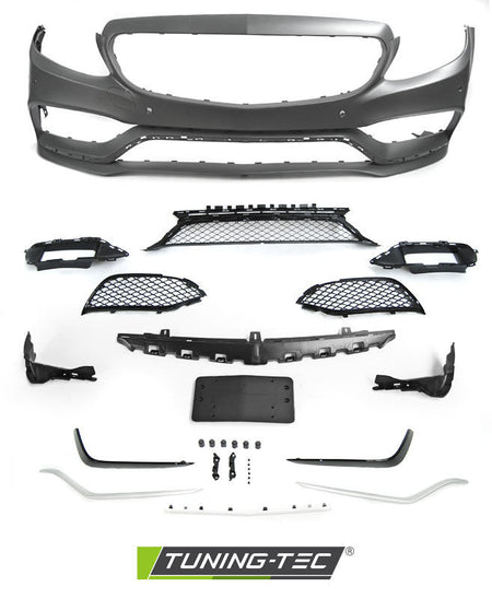 Paraurti Anteriore Tuning W205 14-18 LOOK C63 STYLE AMG abs verniciabile