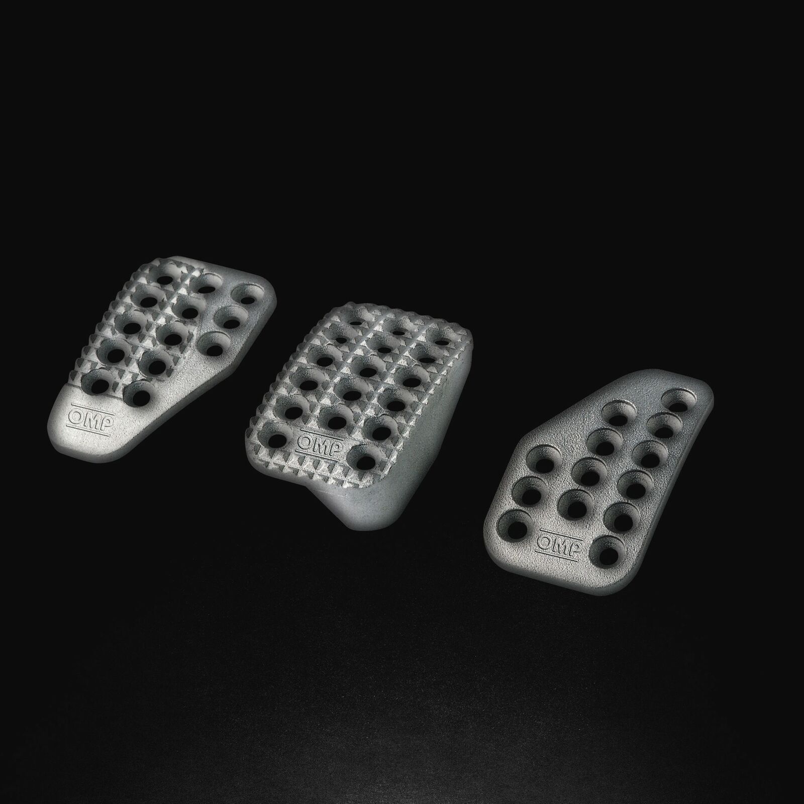 OA/1000 Serie completa 3 pedali in alluminio verniciato a polvere con